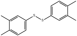 di(3,4-xylyl) disulphide 结构式