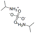 bis(isopropylammonium) sulphate 结构式