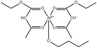 二乙基乙酰乙酸单正丁氧基铝 结构式