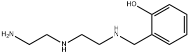 2-[[[2-[(2-aminoethyl)amino]ethyl]amino]methyl]phenol 结构式