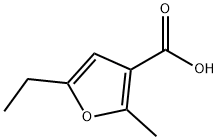 5-乙基-2-甲基呋喃-3-羧酸 结构式