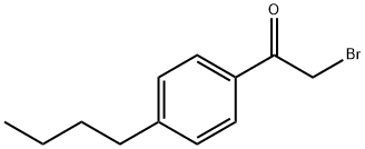 2-溴-1-(4-丁基苯基)乙烷-1-酮 结构式