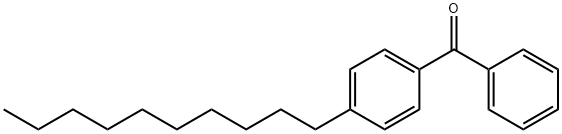 4-Decylbenzophenone 结构式