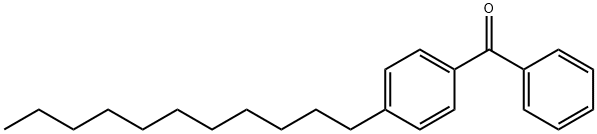 4-Undecylbenzophenone 结构式
