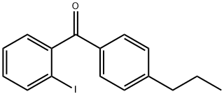 2-IODO-4'-N-PROPYLBENZOPHENONE 结构式