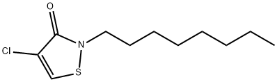 4-氯-2-辛基-3(2H)异噻唑酮 结构式