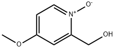 2-羟甲基-4-甲氧基吡啶氮氧化物 结构式