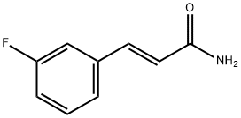 3-(3-氟苯基)-2-丙烯酰胺,主要为反式 结构式