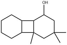 5,5,7-trimethyltricyclo[6.4.0.02,7]dodecan-3-ol 结构式