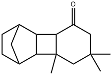 decahydro-7,7,8a-trimethyl-1,4-methanobiphenylen-5(2H)-one 结构式