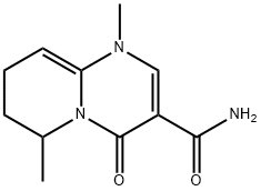 1,6-二甲基-4-氧亚基-4,6,7,8-四氢-1H-吡啶并[1,2-A]嘧啶-3-甲酰胺 结构式