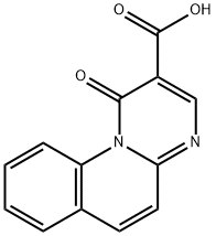 1-Oxo-1H-pyrimido[1,2-a]quinoline-2-carboxylic acid 结构式
