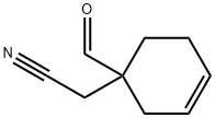 3-Cyclohexene-1-acetonitrile, 1-formyl- (9CI) 结构式