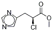 Desamino (αS)-Chloro Histidine Methyl Ester 结构式