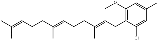 奇果菌素单甲醚 结构式