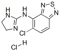 Tizanidine hydrochloride Structure