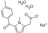 托美丁钠(二水), 64490-92-2, 结构式