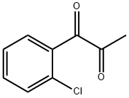 1-(2-氯苯基)丙烷-1,2-二酮 结构式