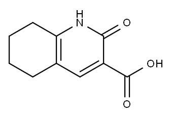 2-氧代-1,2,5,6,7,8-六氢喹啉-3-羧酸 结构式