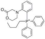 (2-oxo-4-morpholino)butyltriphenylphosphonium Structure