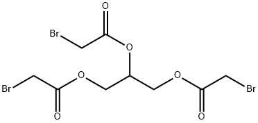 1,2,3-propanetriyl tris(bromoacetate) 结构式