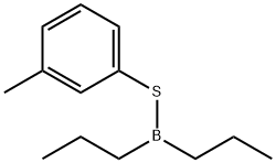Borinic acid,dipropylthio-3-methylphenyl ester 结构式