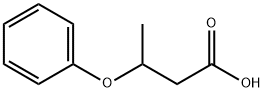 3-phenoxybutanoic acid 结构式