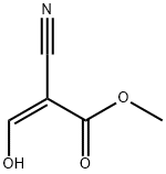 2-Cyano-3-hydroxypropenoic acid methyl ester 结构式