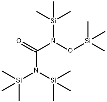 Urea, tris(trimethylsilyl)((trimethylsilyl)oxy)- 结构式