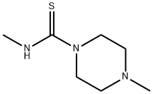 1-Piperazinecarbothioamide,N,4-dimethyl-(9CI) 结构式