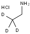 ETHYL-2,2,2-D3-AMINE HCL 结构式