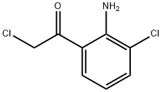 Ethanone, 1-(2-amino-3-chlorophenyl)-2-chloro- (9CI) 结构式