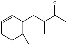 3-methyl-4-(2,6,6-trimethyl-2-cyclohexen-1-yl)butan-2-one 结构式