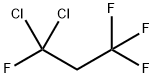 1,1-二氯-1,3,3,3-四氟丙烷 结构式