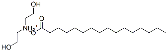 bis(2-hydroxyethyl)ammonium palmitate 结构式