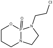 1-(2-Chloroethyl)tetrahydro-1H,5H-[1,3,2]diazaphospholo[2,1-b][1,3,2]oxazaphosphorine 9-Oxide 结构式