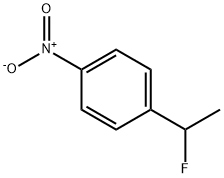 Benzene,  1-(1-fluoroethyl)-4-nitro- 结构式