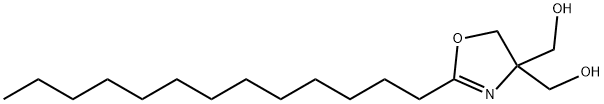 2-tridecyl-2-oxazoline-4,4-dimethanol 结构式
