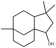 4,4,8-trimethyltricyclo[6.3.1.01,5]dodecan-2-ol 结构式