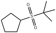 Cyclopentane, [(1,1-dimethylethyl)sulfonyl]- (9CI) 结构式
