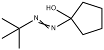 Cyclopentanol, 1-[(1,1-dimethylethyl)azo]- (9CI) 结构式