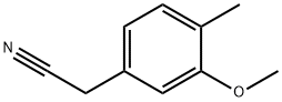 3-甲氧基-4-甲基苯乙腈 结构式