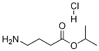 G-氨基丁酸异丙酯盐酸盐 结构式