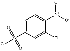 3-氯-4-硝基苯磺酰氯 结构式