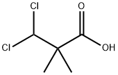 3,3-dichloro-2,2-dimethylpropionic acid 结构式