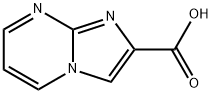 咪唑[1,2-A]嘧啶-2-羧酸, 64951-10-6, 结构式