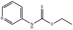 Carbamodithioic acid, 3-pyridinyl-, ethyl ester (9CI) 结构式