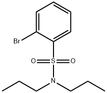 2-溴-N,N-二丙基苯磺酰胺 结构式