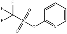 2-吡啶基三氟甲磺酸酯 结构式