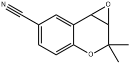 (1aR,7aR)-7,7-diMethyl-7,7a-dihydro-1aH-oxireno[2,3-c]chroMene-3-carbonitrile 结构式